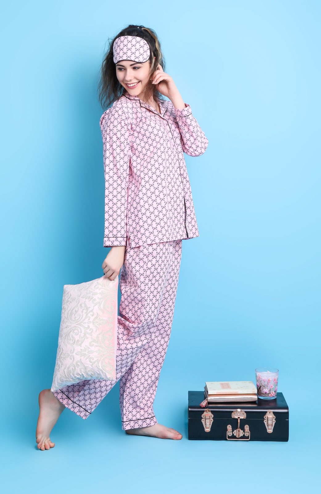 Female Nightwear & Sleepwear Photoshoot Commercial Shoot